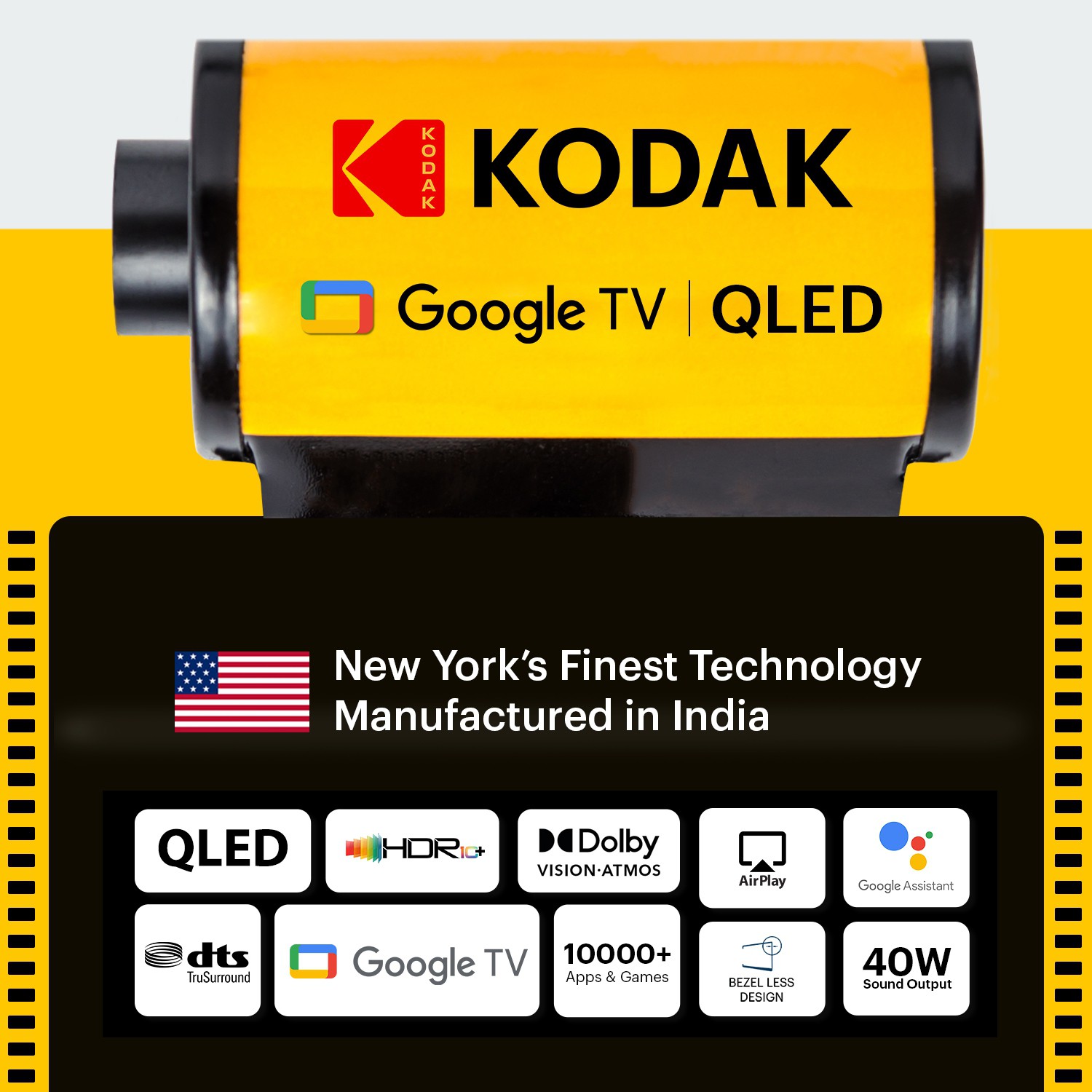 KODAK   (50 inch) Ultra HD (4K) (50MT5011)