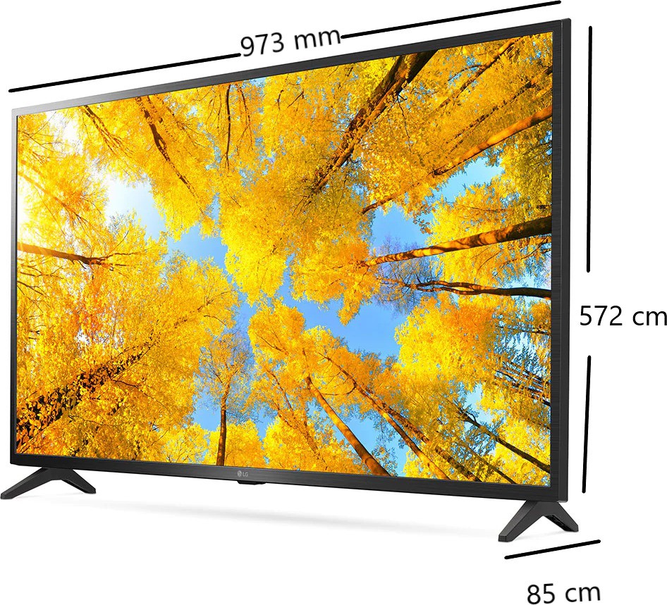 LG  UQ7550 (43 inch) Ultra HD (4K)LED (43UQ7550PSF)