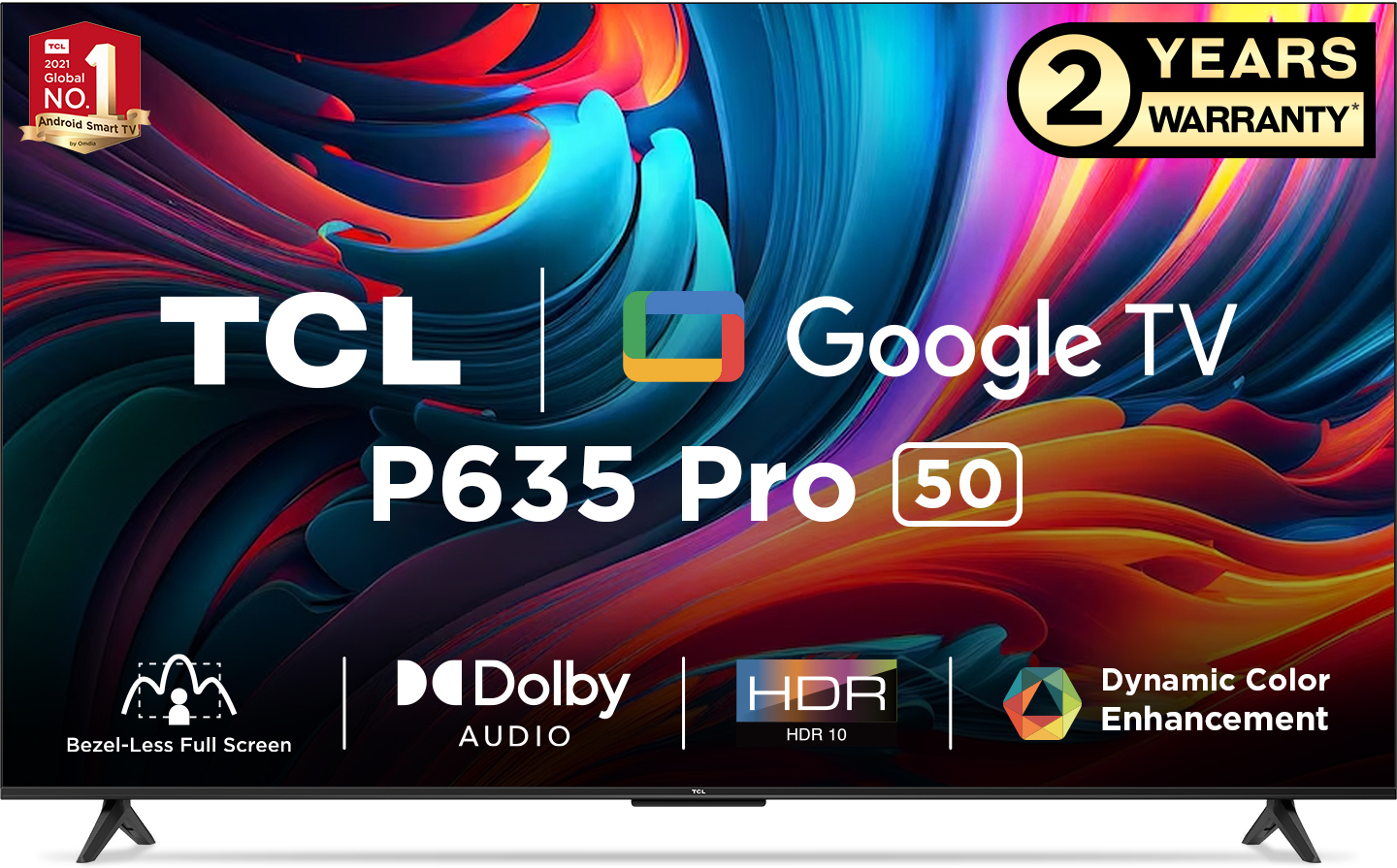 TCL (50 inch) Ultra HD (4K) LED ( 50P635 Pro )