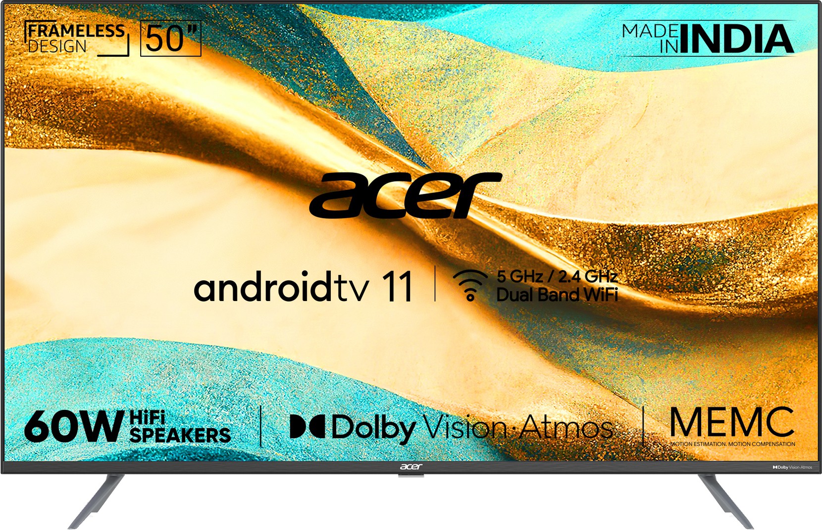 Acer   (50 inch) Ultra HD (4K) (AR50AR2851UDPRO)