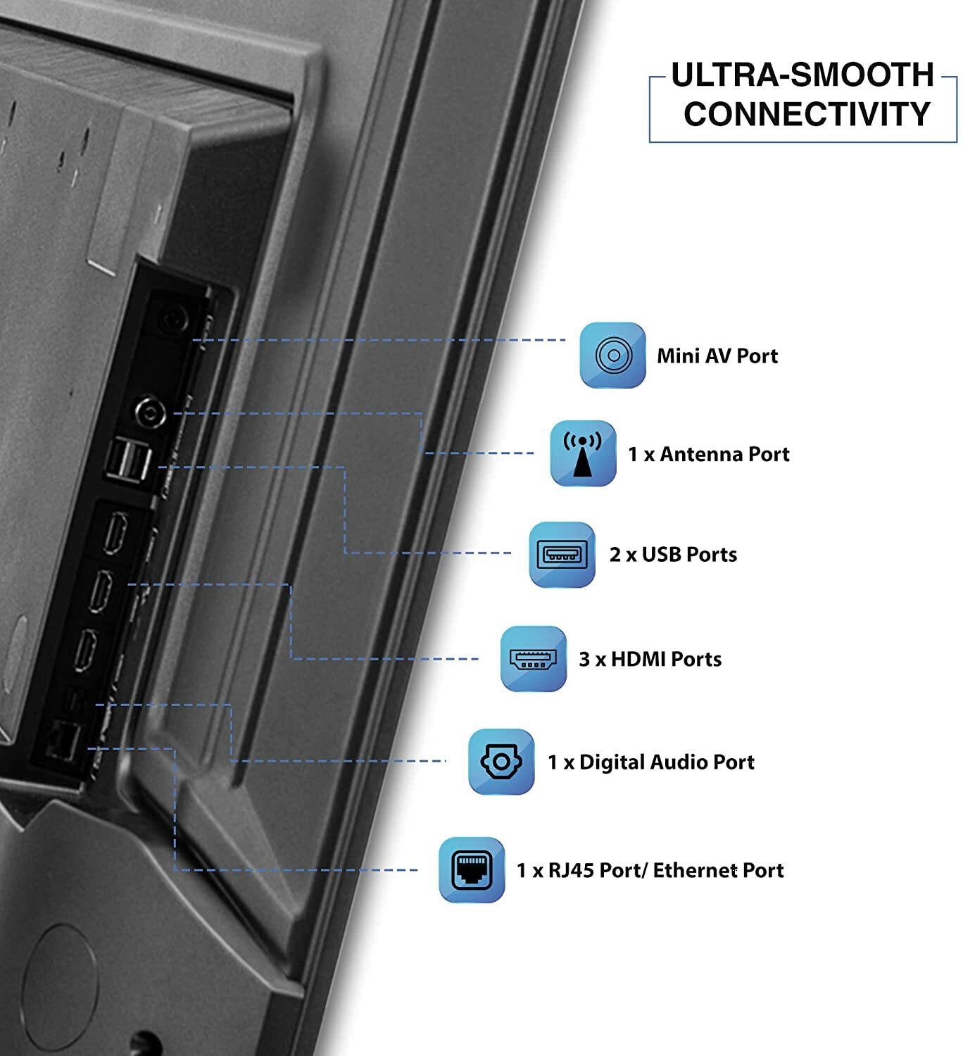 Sansui   (55 inch) Ultra HD (4K) (JSW55GSQLED)