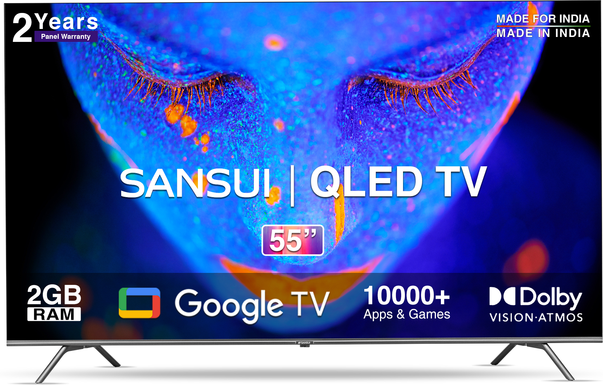 Sansui 55 inch Ultra HD (4K) (JSW55GSQLED) TV Price , Images, News ...