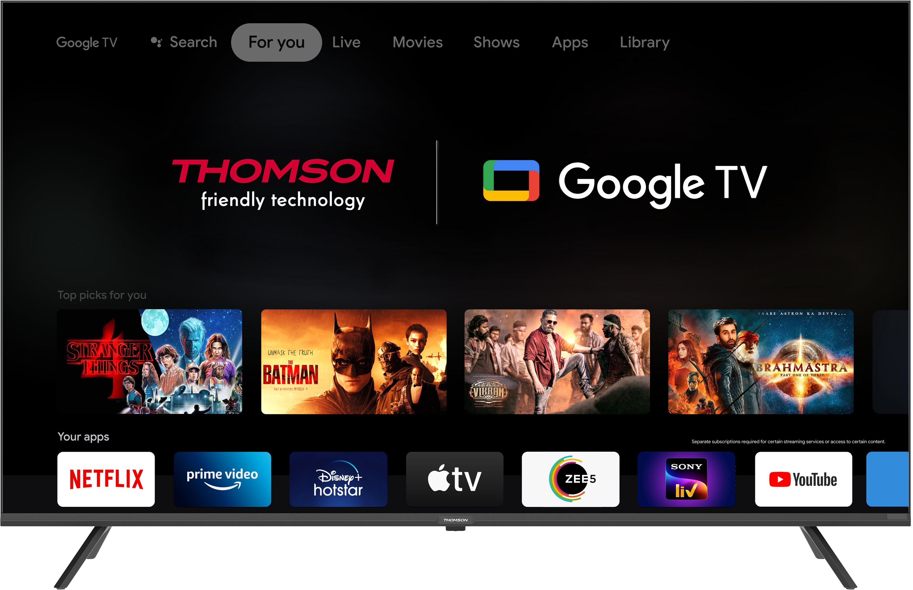 Thomson   (50 inch) Ultra HD (4K)QLED (Q50H1000)