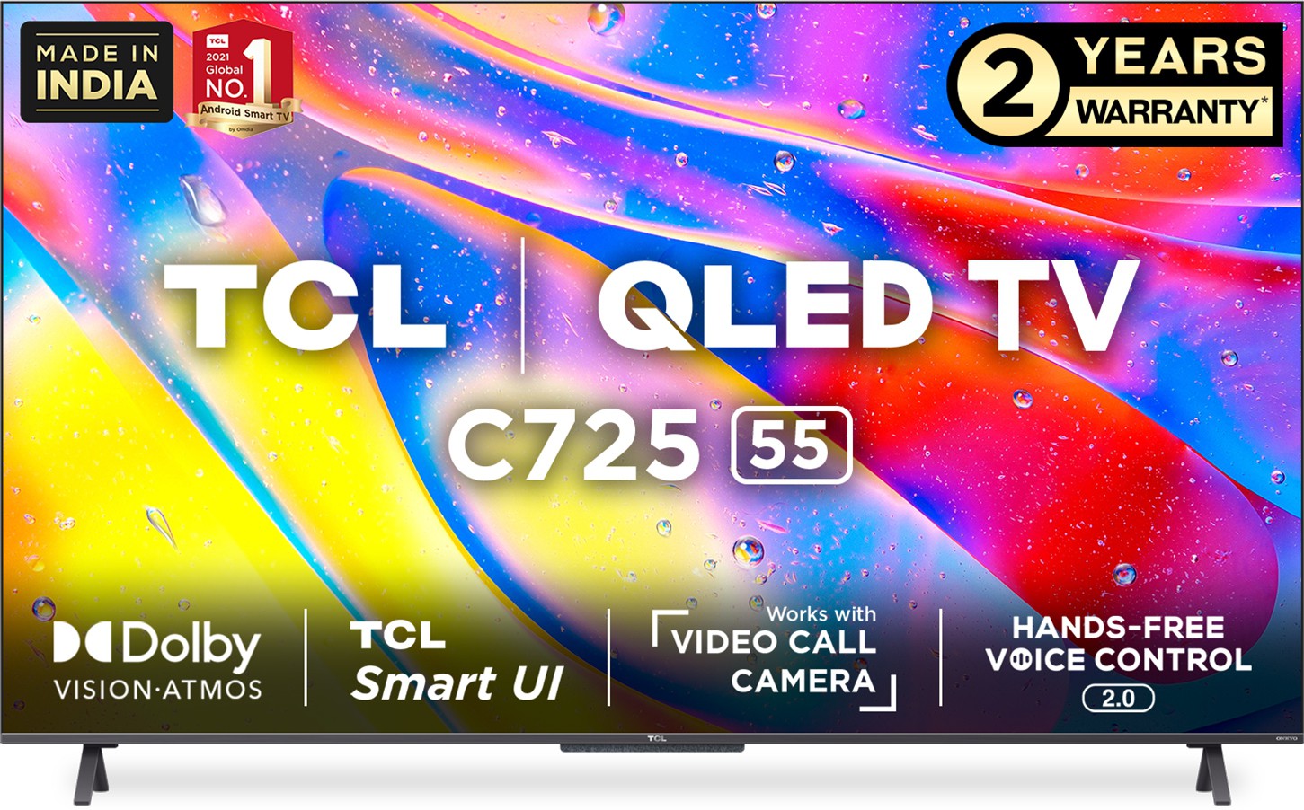 TCL C725 (55 inch) Ultra HD (4K) A+ Grade ( 55C725 )