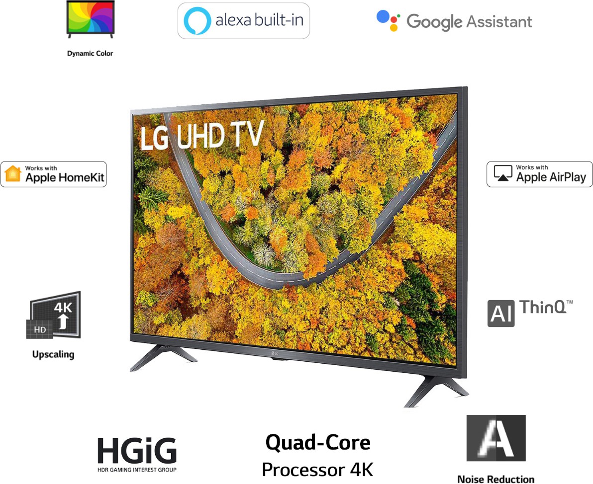 LG   (43 inch) Ultra HD (4K) (43UP7500PTZ)