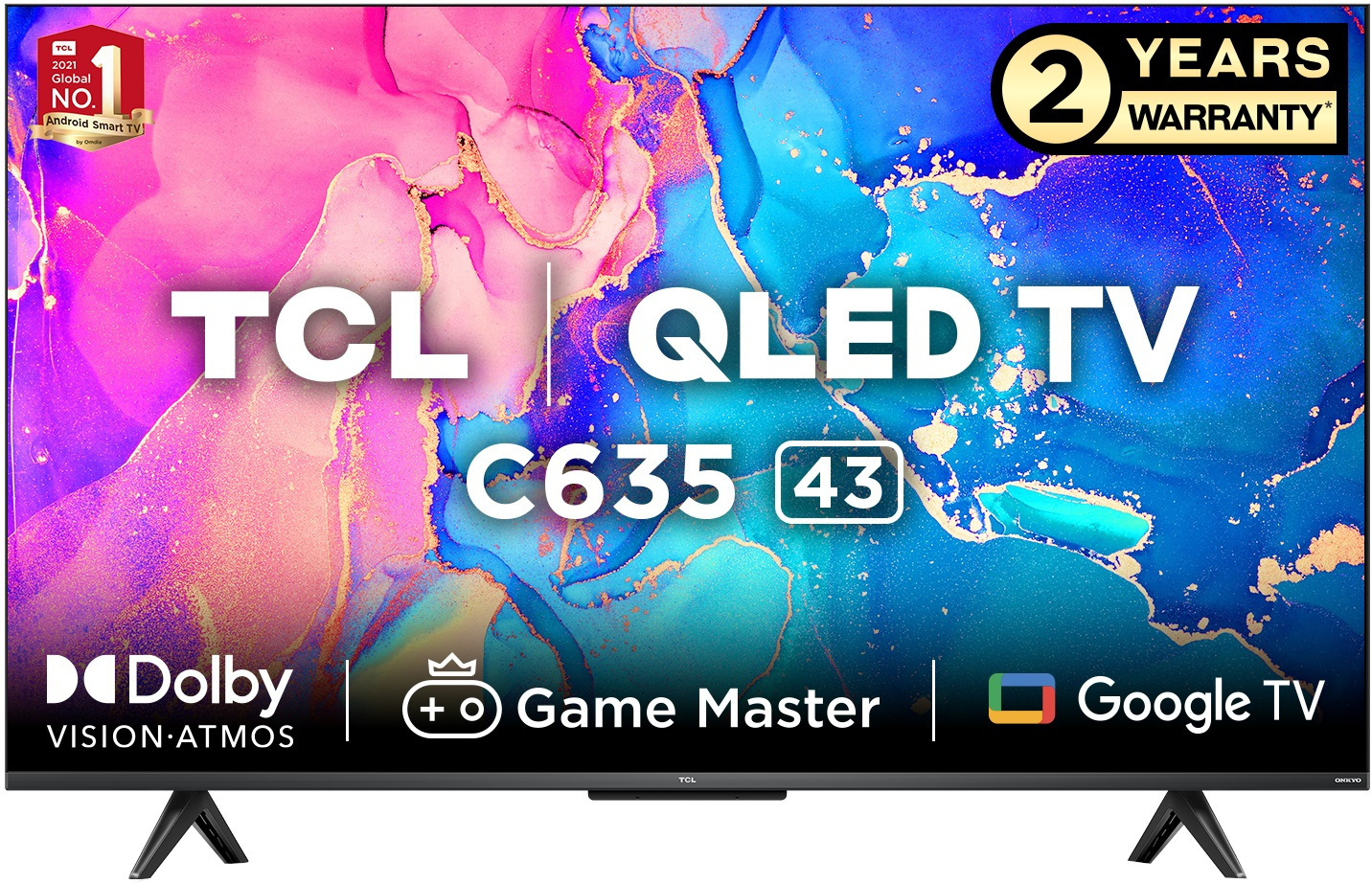 TCL (43 inch) Ultra HD (4K) ( 43C635 )