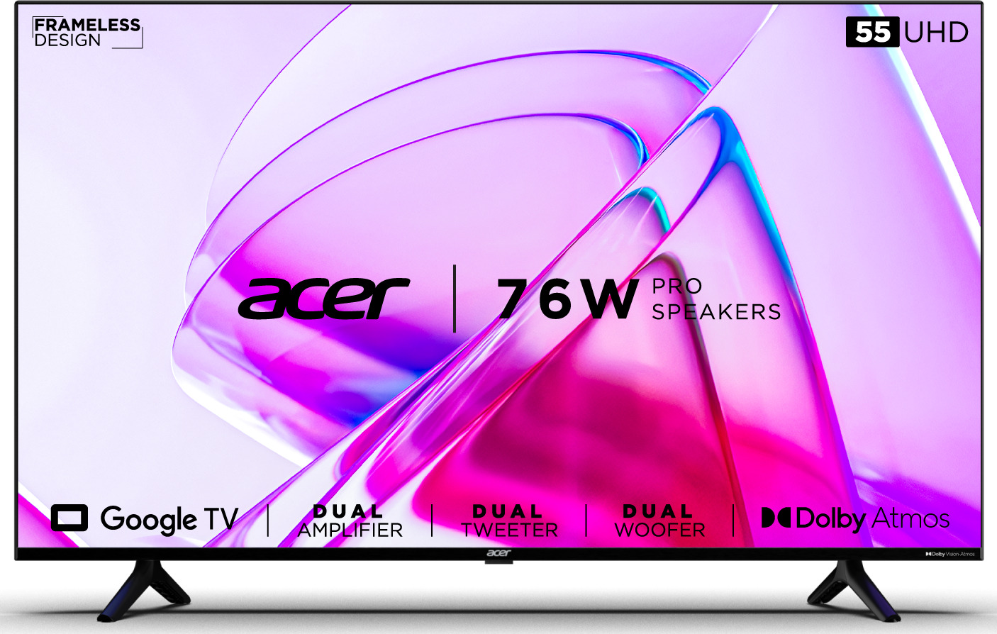 Acer H PRO Series (55 inch) Ultra HD (4K) VA Panel ( AR55GR2851UDPRO )