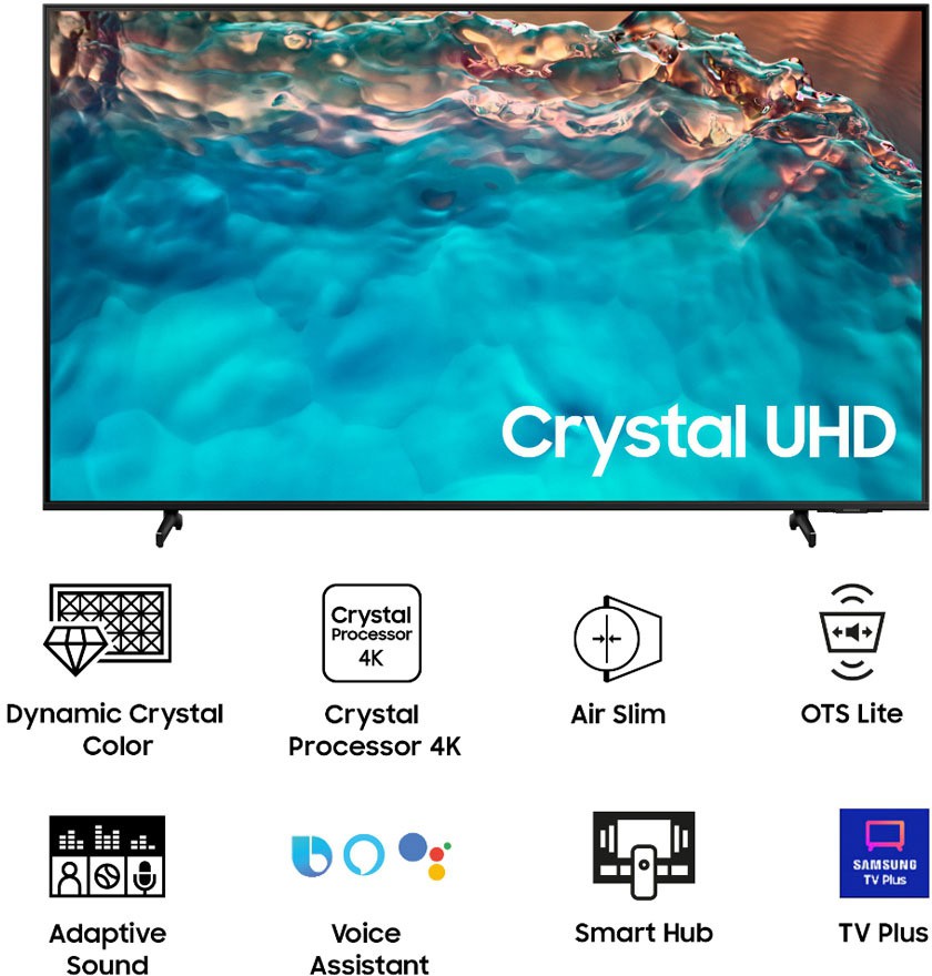 SAMSUNG BU8000B (43 inch) Ultra HD (4K) (UA43BU8000KLXL) SAMSUNG BU8000B (43 inch) Ultra HD (4K) (UA43BU8000KLXL)