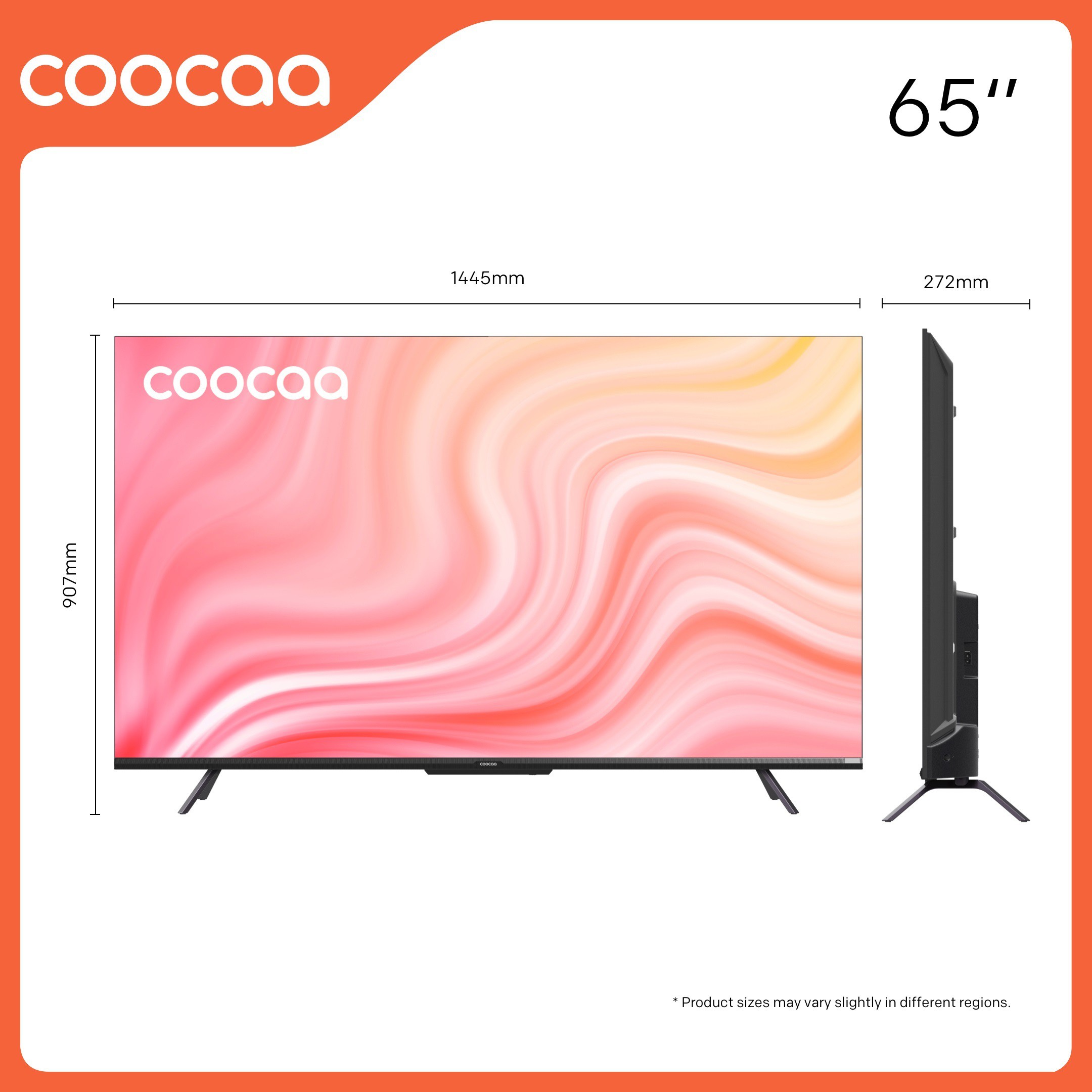 Coocaa  Frameless (65 inch) Ultra HD (4K)IPS (65Y72)