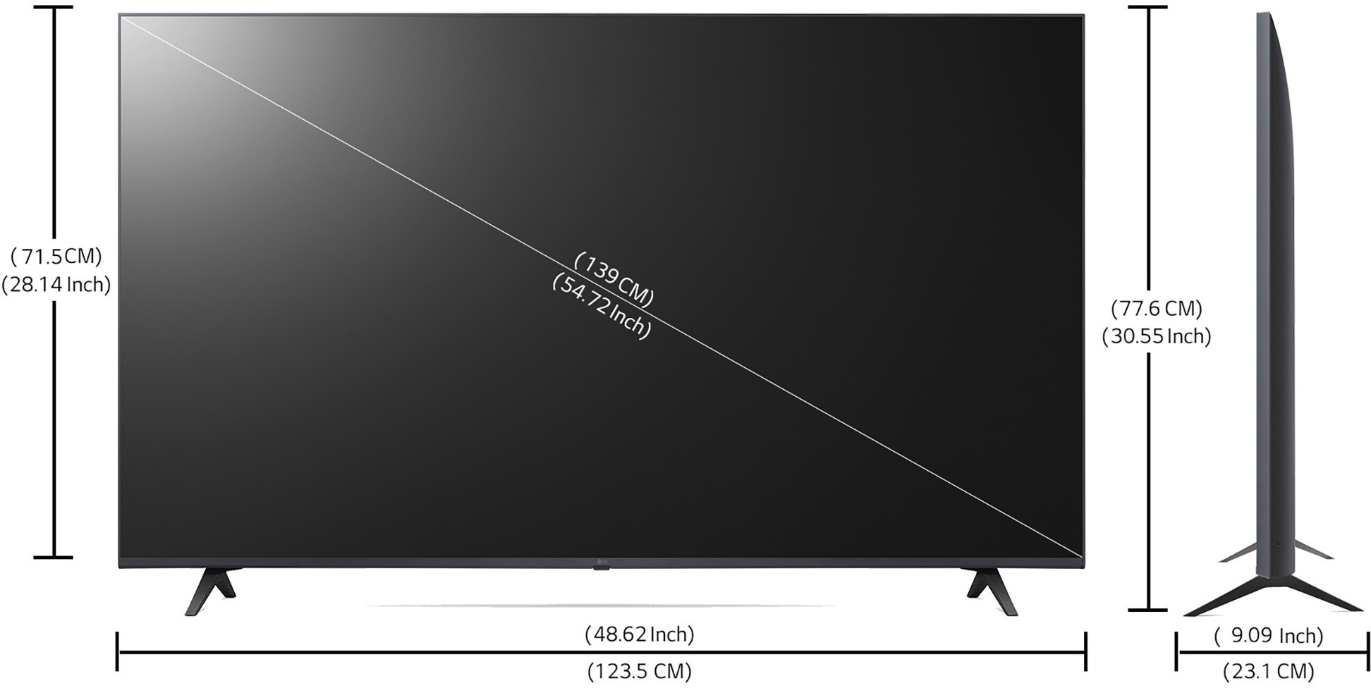 LG  UQ8020 (55 inch) Ultra HD (4K)LED (55UQ8020PSB)