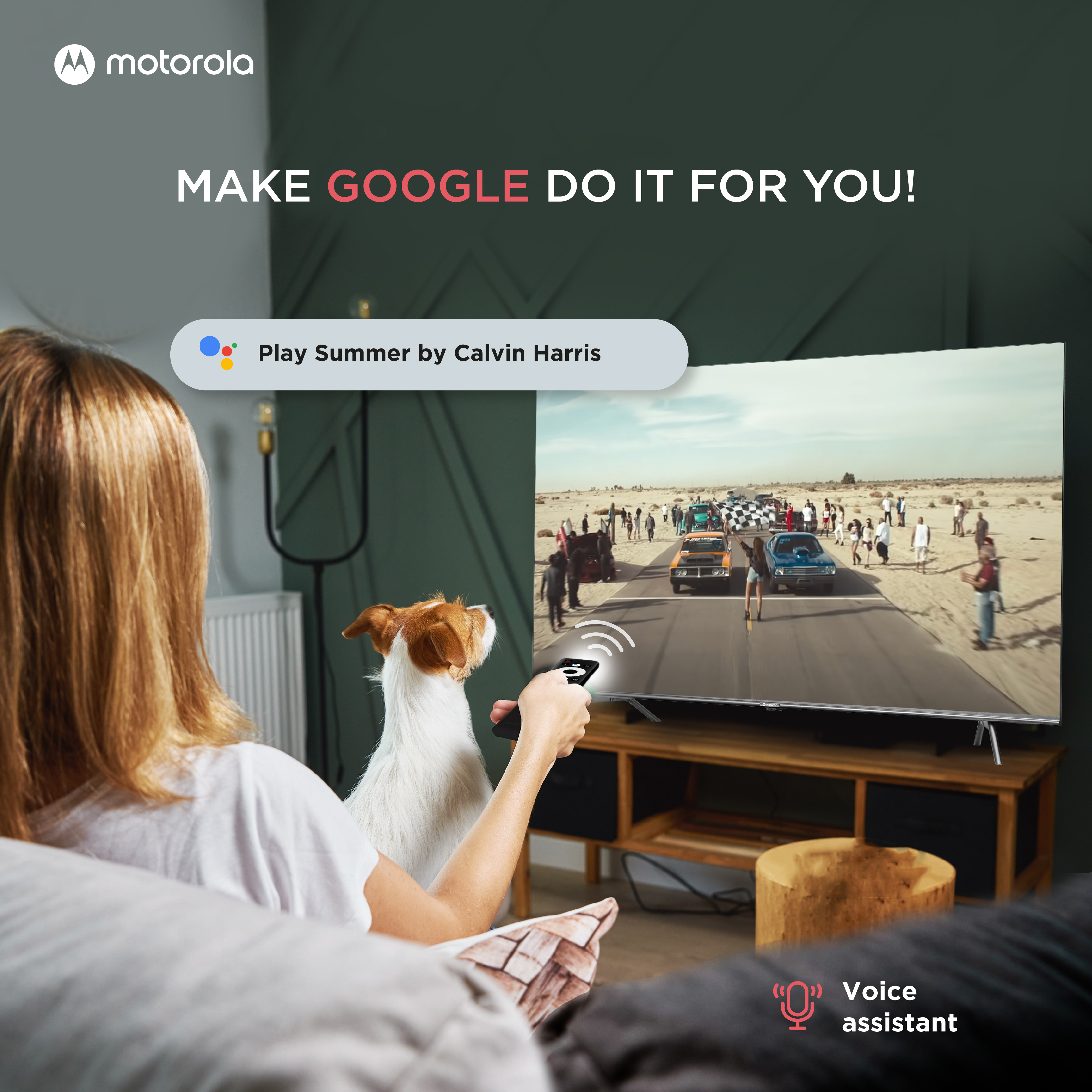 MOTOROLA  EnvisionX (65 inch) Ultra HD (4K) (65UHDGQMWS5Q)