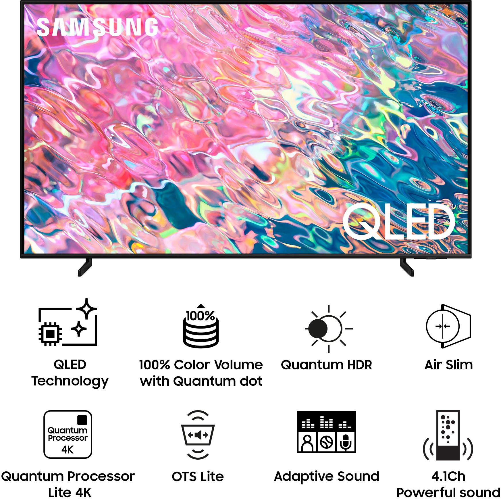 SAMSUNG Q60BAKL (43 inch) Ultra HD (4K) (QA43Q60BAKLXL) SAMSUNG Q60BAKL (43 inch) Ultra HD (4K) (QA43Q60BAKLXL)