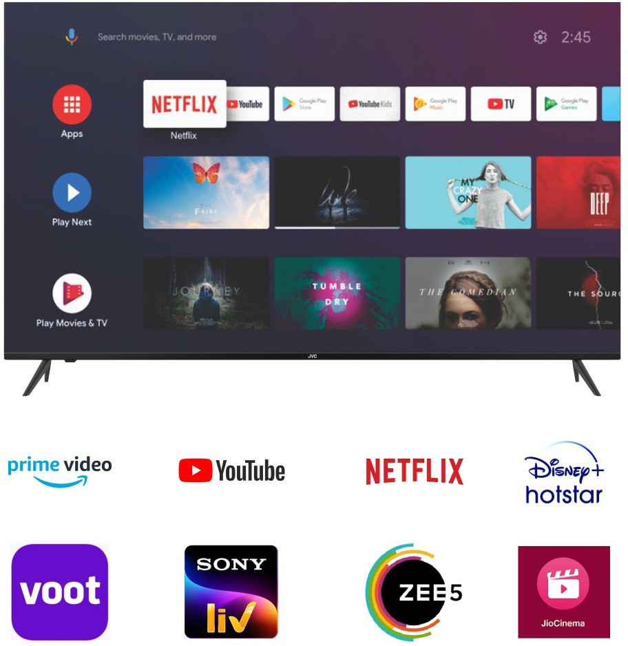 JVC (58 inch) Ultra HD (4K) (LT-58NQ7135CGX) JVC (58 inch) Ultra HD (4K) (LT-58NQ7135CGX)