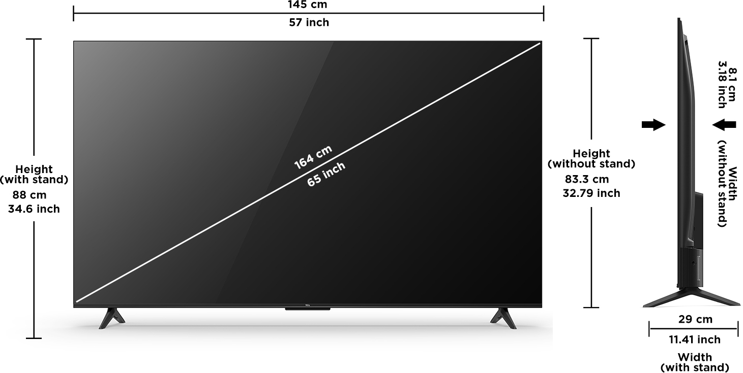 TCL   (65 inch) Ultra HD (4K)LED (65P635 Pro)