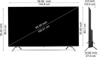 Sansui   (65 inch) Ultra HD (4K) (JSW65GSQLED)