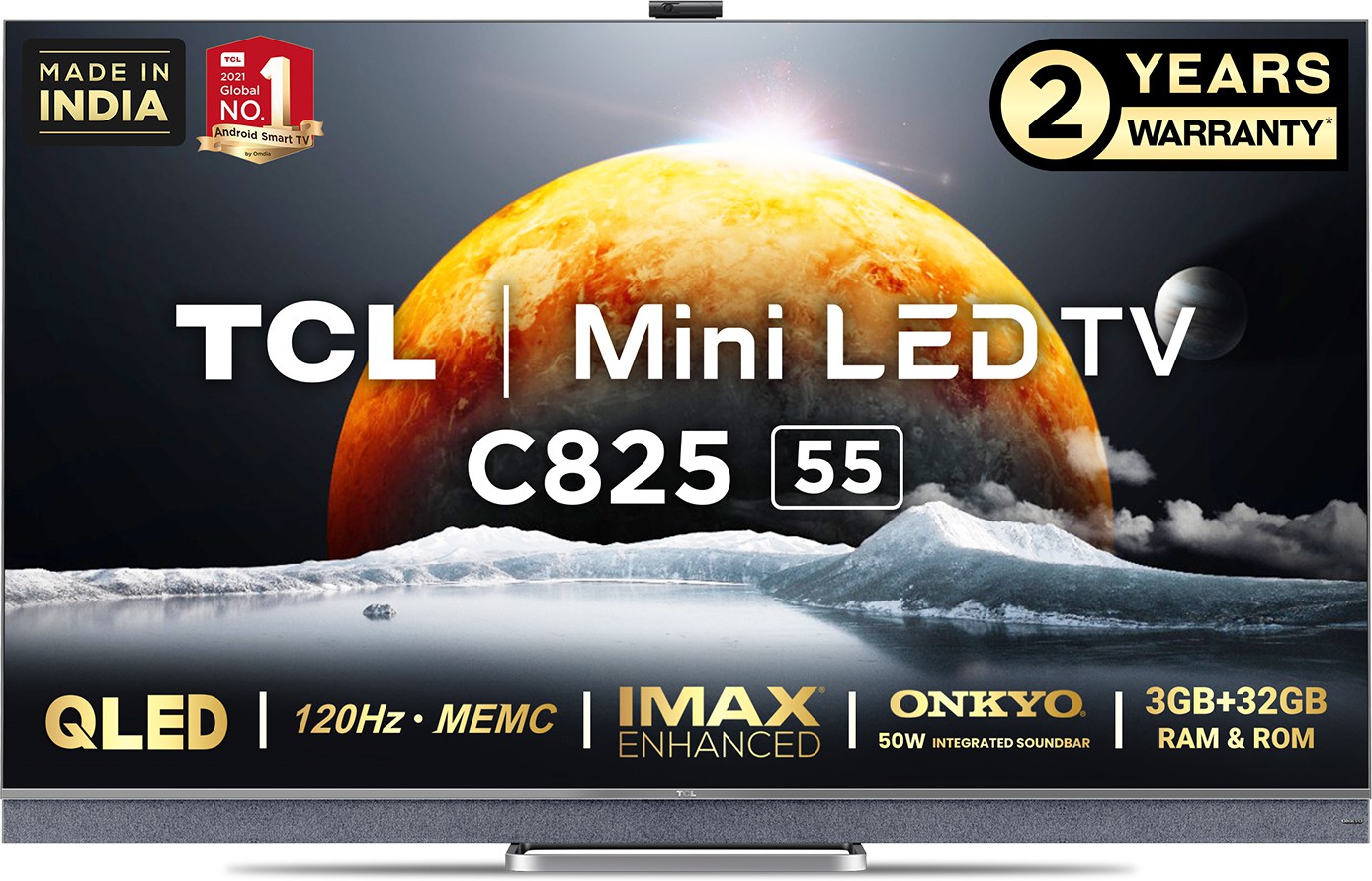 TCL  C825 (55 inch) Ultra HD (4K)A+ Grade (55C825)