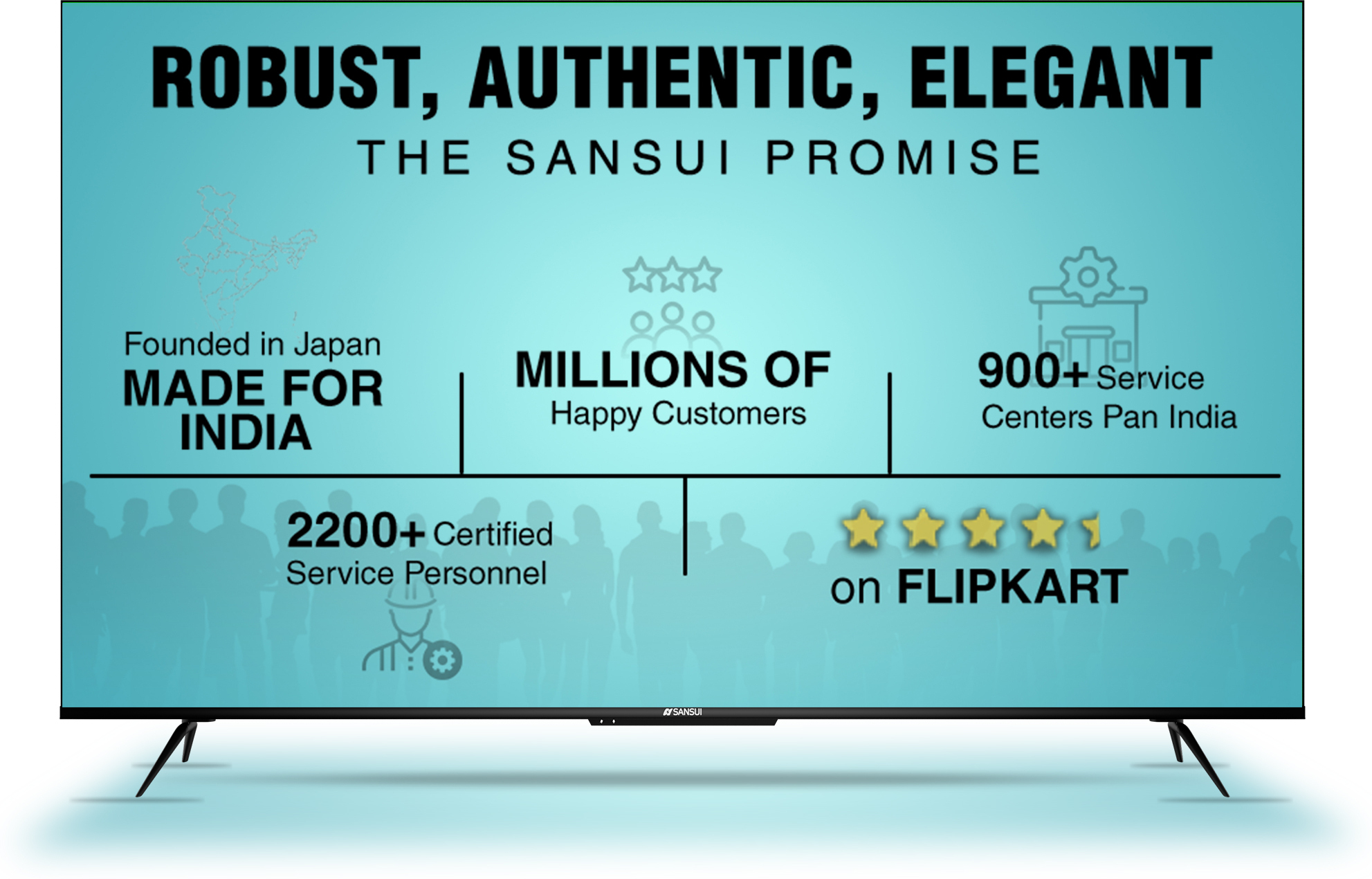 Sansui   (70 inch) Ultra HD (4K) (JSW70GSUHDFF)