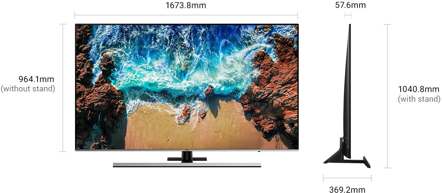 SAMSUNG  Series 8 (75 inch) Ultra HD (4K)A+ Grade (UA75NU8000KXXL)