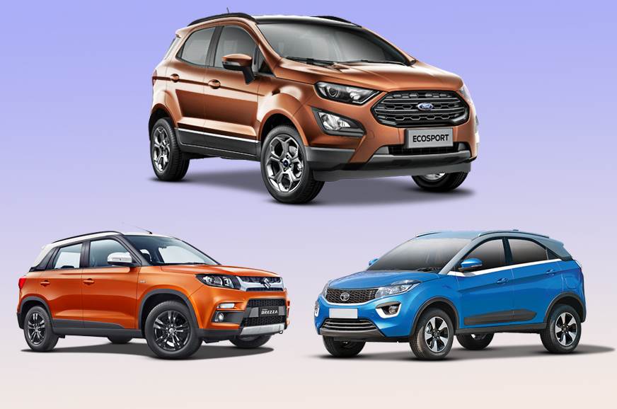 17 Ford Ecosport Vs Rivals Specifications Comparison Autocar India