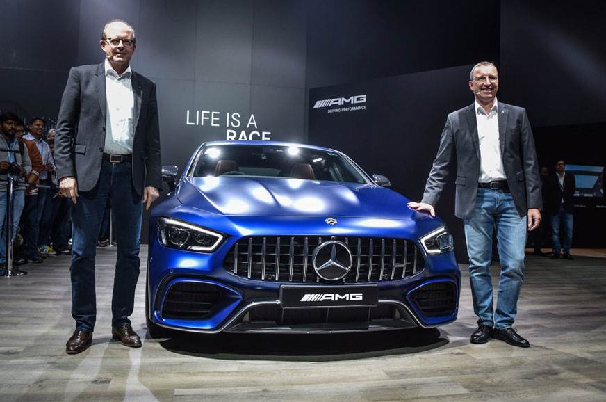 Auto Expo 639hp Mercedes Amg Gt 63 S 4matic 4 Door Coupe Launched At Rs 2 42 Crore Autocar India