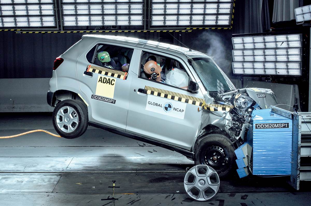 Maruti Suzuki S Presso Gets 0 Star Rating In Latest Global Ncap Crash Tests Autocar India