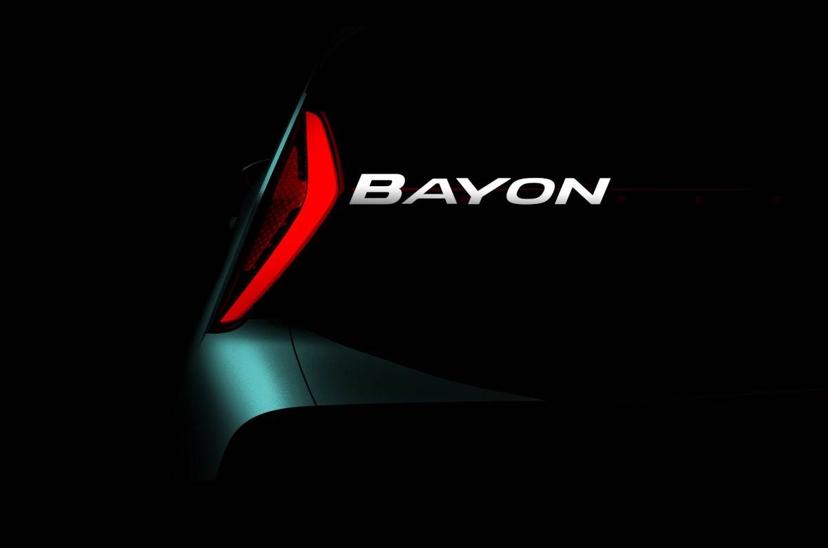 Hyundai Bayon Small Suv Teaser Images Revealed Autocar India