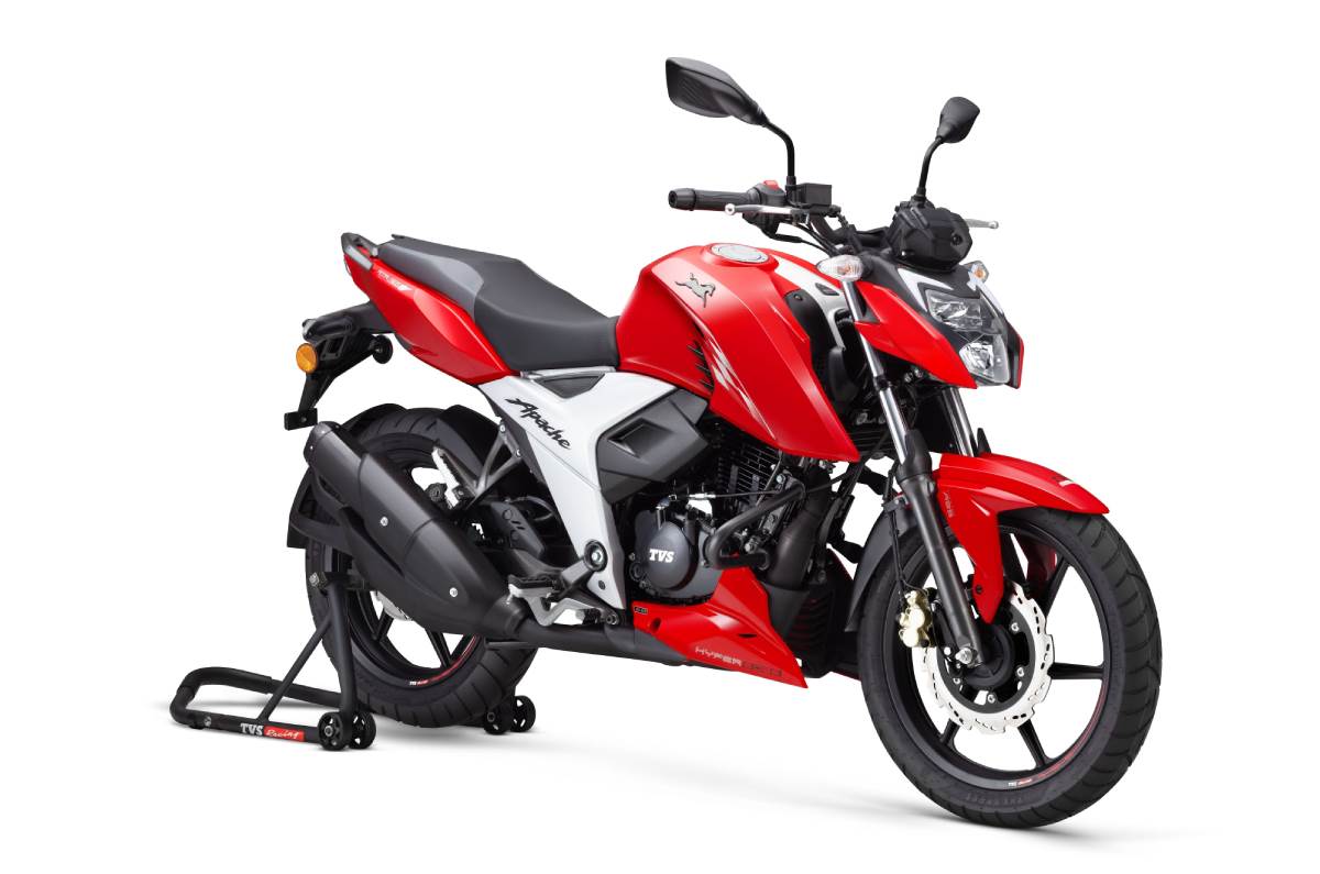 21 Apache Rtr 160 4v Price Starts At Rs 1 07 Lakh Autocar India