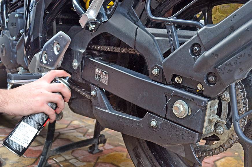 A chain lube hack from r/motorcycles : r/indianbikes