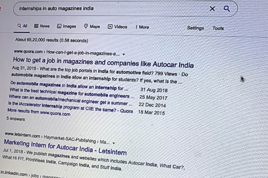 How to an automotive journalist feature Autocar India