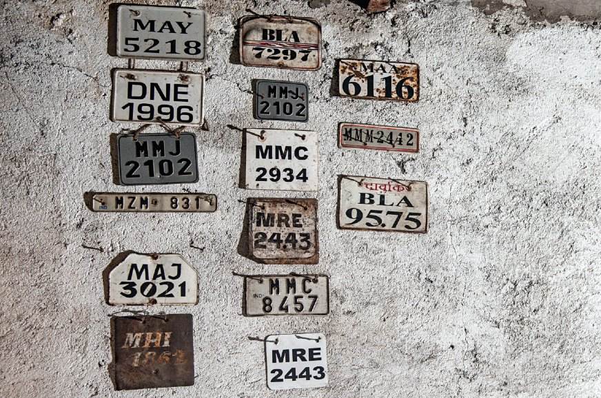 Numberplates