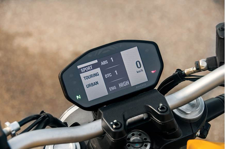 ducati monster dashboard