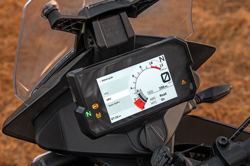 ktm 390 adventure display