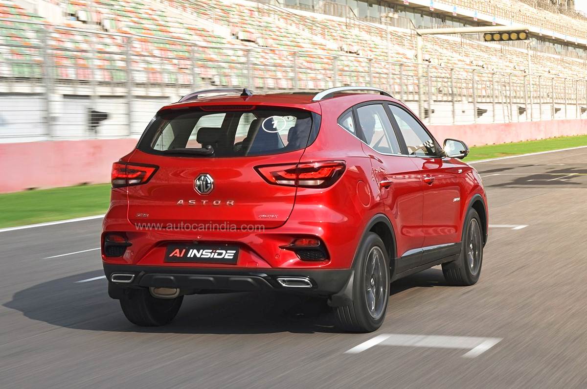 2021 MG Astor SUV first drive review Autocar India