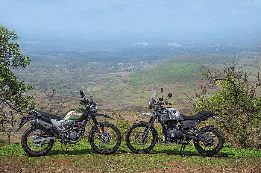 Hero Xpulse 0 Vs Royal Enfield Himalayan Comparison Autocar India