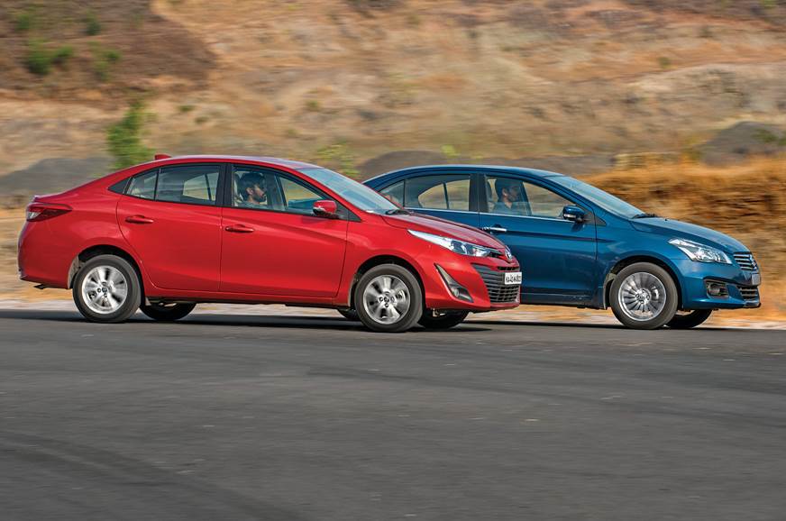 Toyota Yaris vs Maruti Ciaz