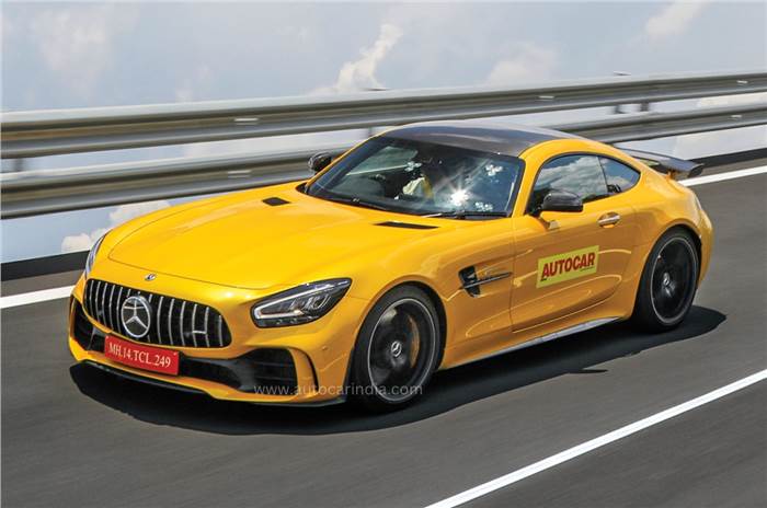 300 kph in an Mercedes AMG GT R