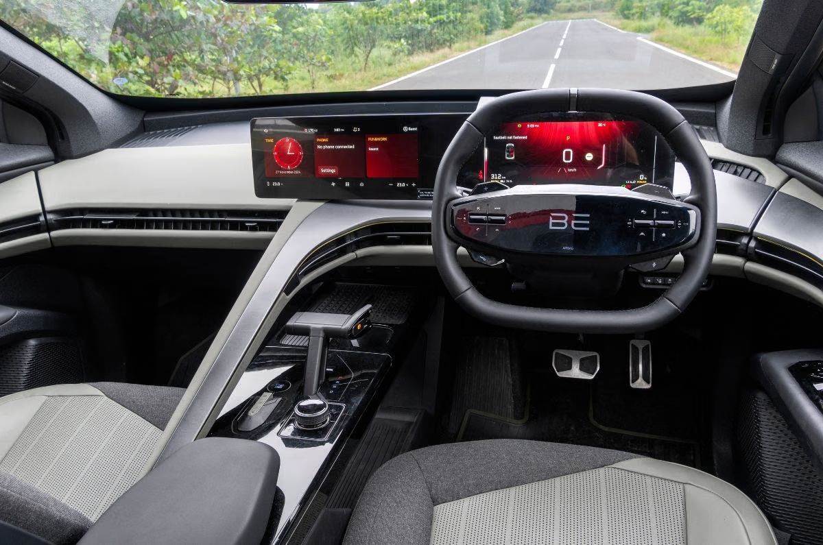 Mahindra BE 6 interior
