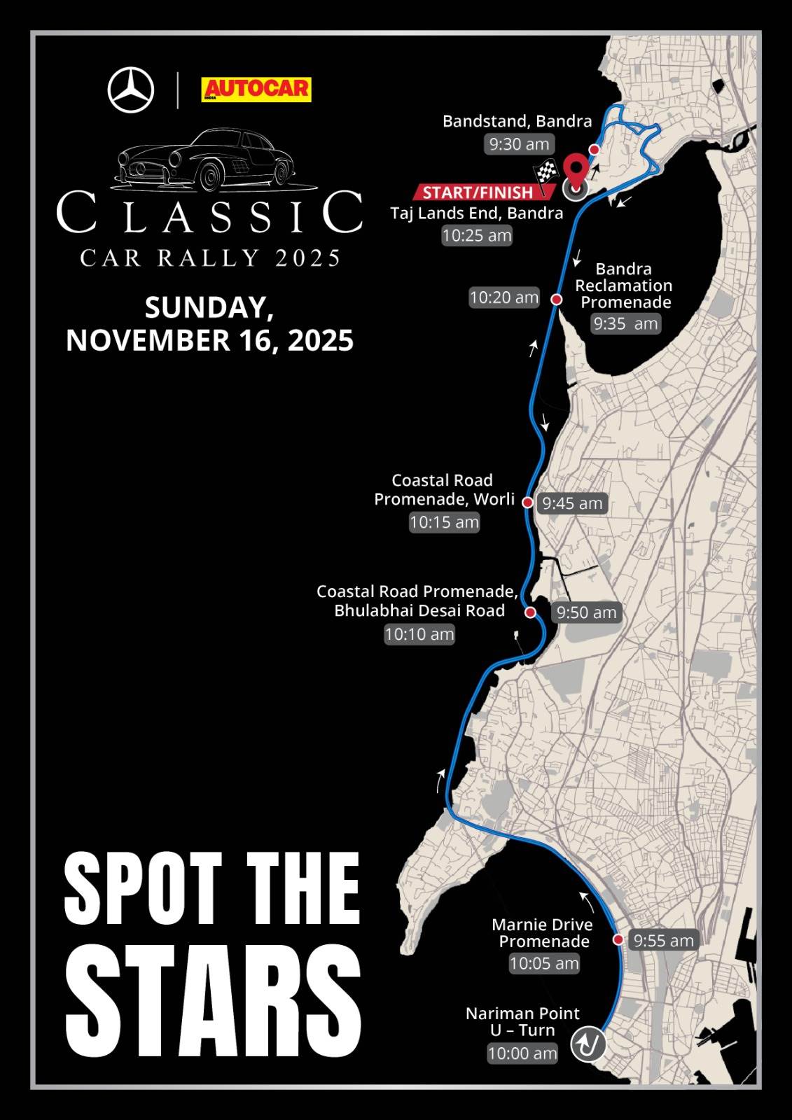 MBCCR 2025 Route map
