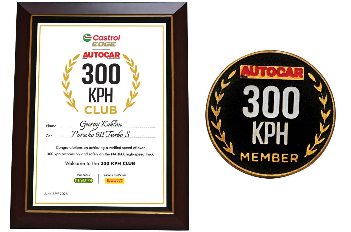 300kph Club at NATRAX Certificate 300kph Club at NATRAX Certificate