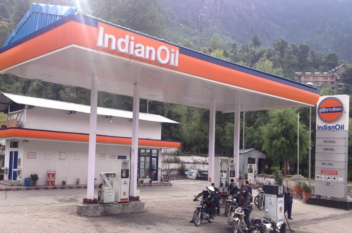 Indian Oil fuel pump