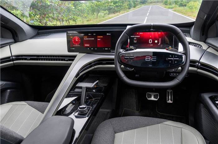 Mahindra BE 6e interior