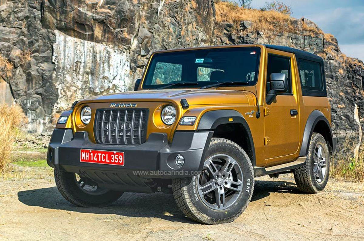 Mahindra Thar RWD front
