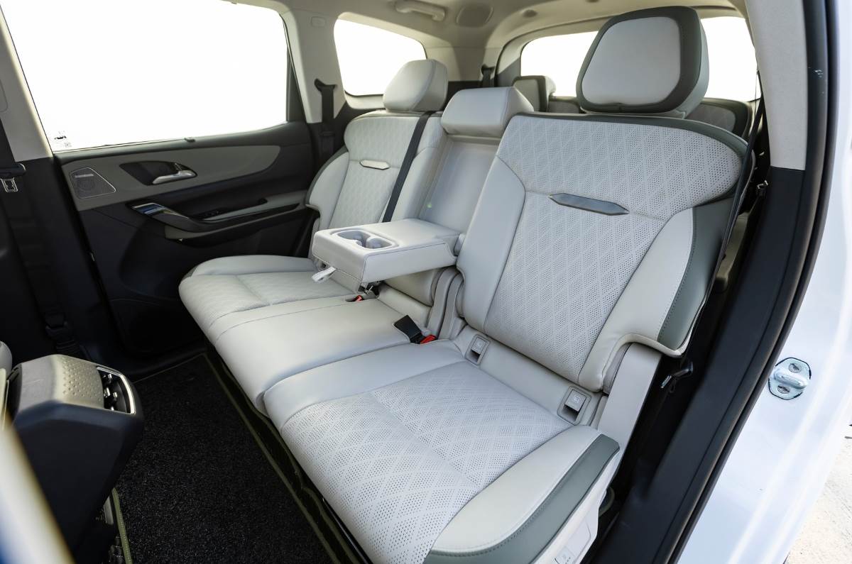 Mahindra XEV 9e second row seats