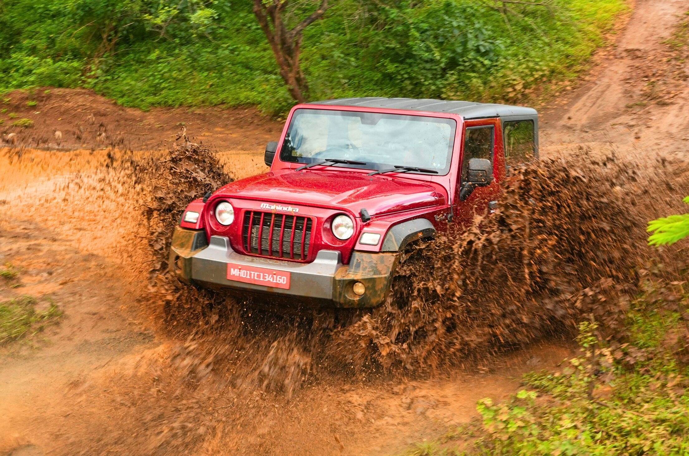 Mahindra Thar off road