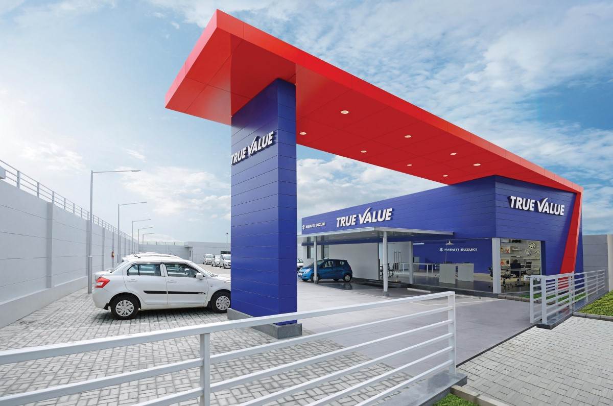 Maruti True Value used car showroom