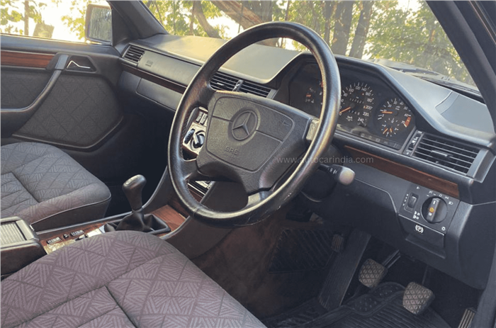 Mercedes E Class W124 interior