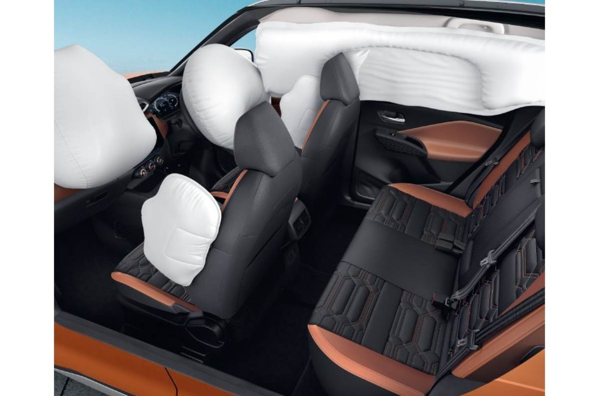 Nissan Magnite 6 airbags