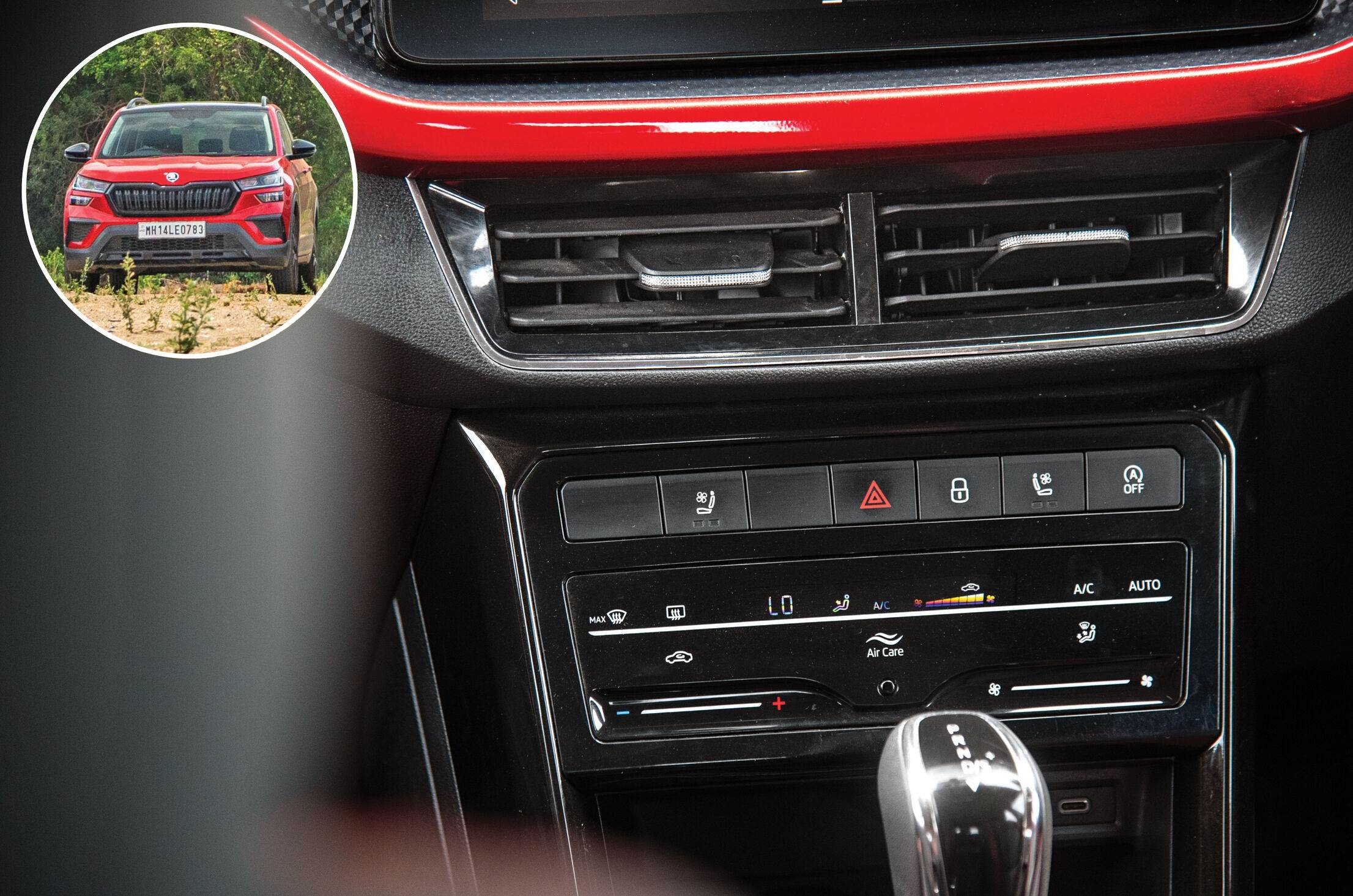 Skoda Kushaq AC test