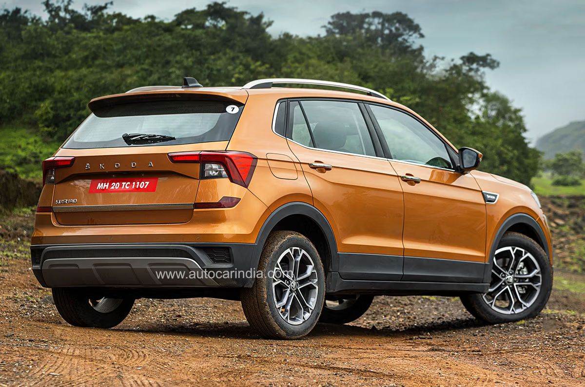 Skoda Kushaq rear