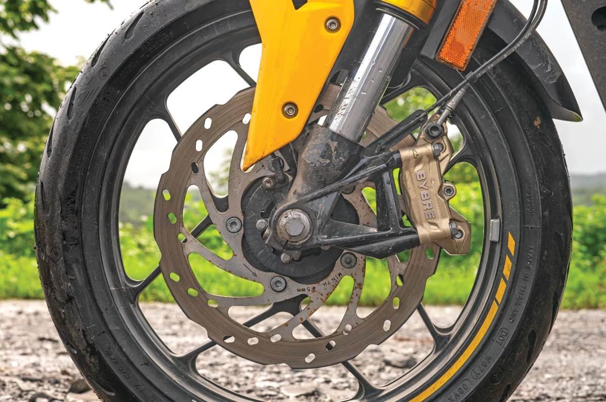 TVS Apache RTR 310 front wheel TVS Apache RTR 310 front wheel